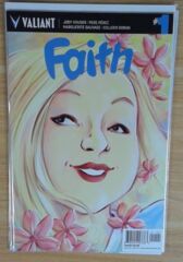 C0156: Faith: #1: 1:50 Variant: 2016: 8.0 VF